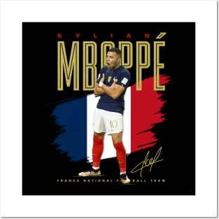 Kylian Mbappe Celly Posters and Art